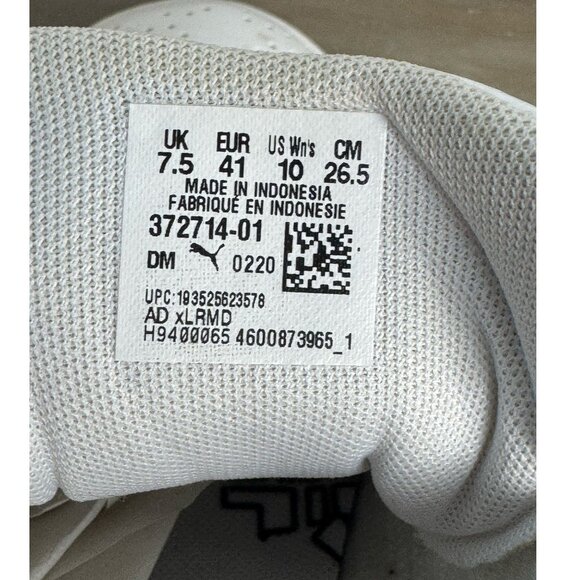 PUMA Cali Sport Day Zero White/Black Sneakers Rare Limited Edition Women's Sz 10 - Picture 6 of 14